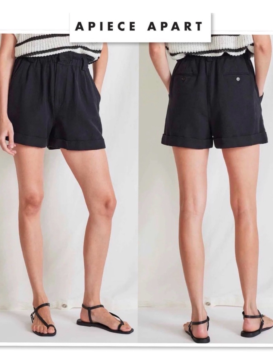 Apiece Apart - Son Vida Short - Black - Size Large E92